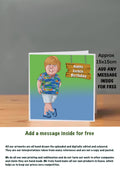Mrs Browns Boys Cards 15x15