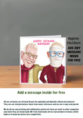 Mrs Browns Boys Cards 15x15