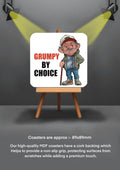 Old Man Coasters funny cheeky coasters grumpy by choice