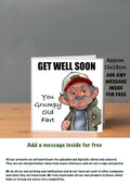 Old People Get Well Soon Cards