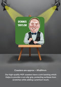 Sports Snooker Coasters Dennis Taylor