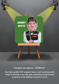 Sports Snooker Coasters Jimmy White