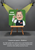 Sports Snooker Coasters John Higgins