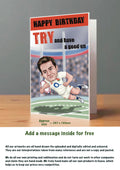 Large Rugby Cards England