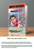 Large Rugby Cards wales