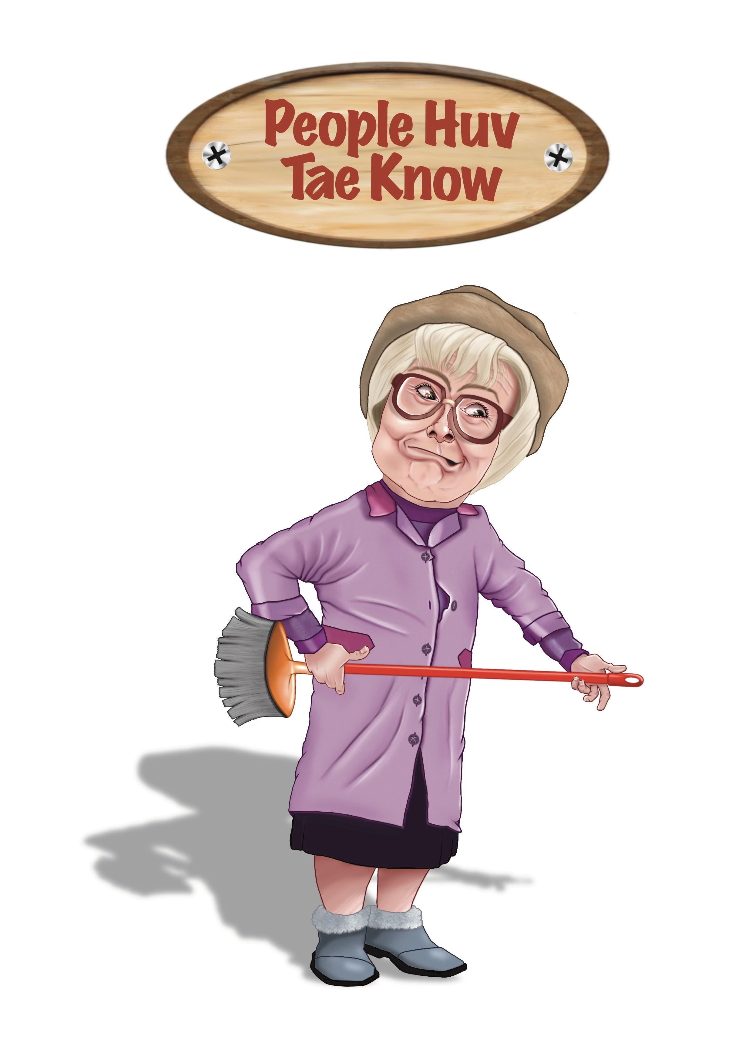 Still Game A4 Prints Isa Drennan auld pals