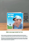 Golf Fathers Day Cards best dad by par