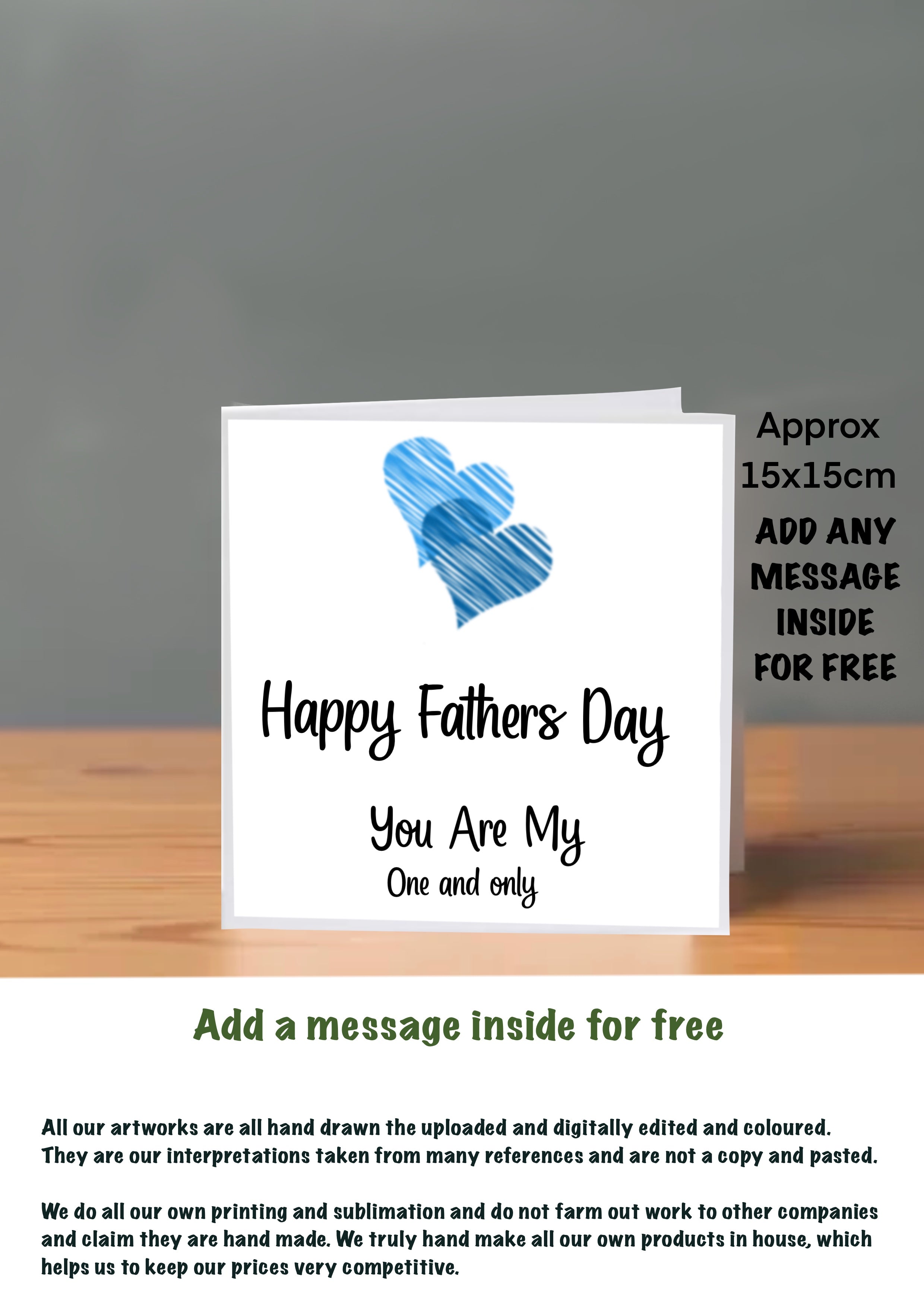Fathers Day Cards you are my one and only