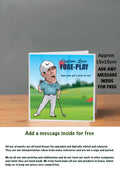 Golf Birthday Cards Rory McIlroy