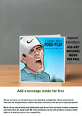 Golf Birthday Cards Rory McIlroy