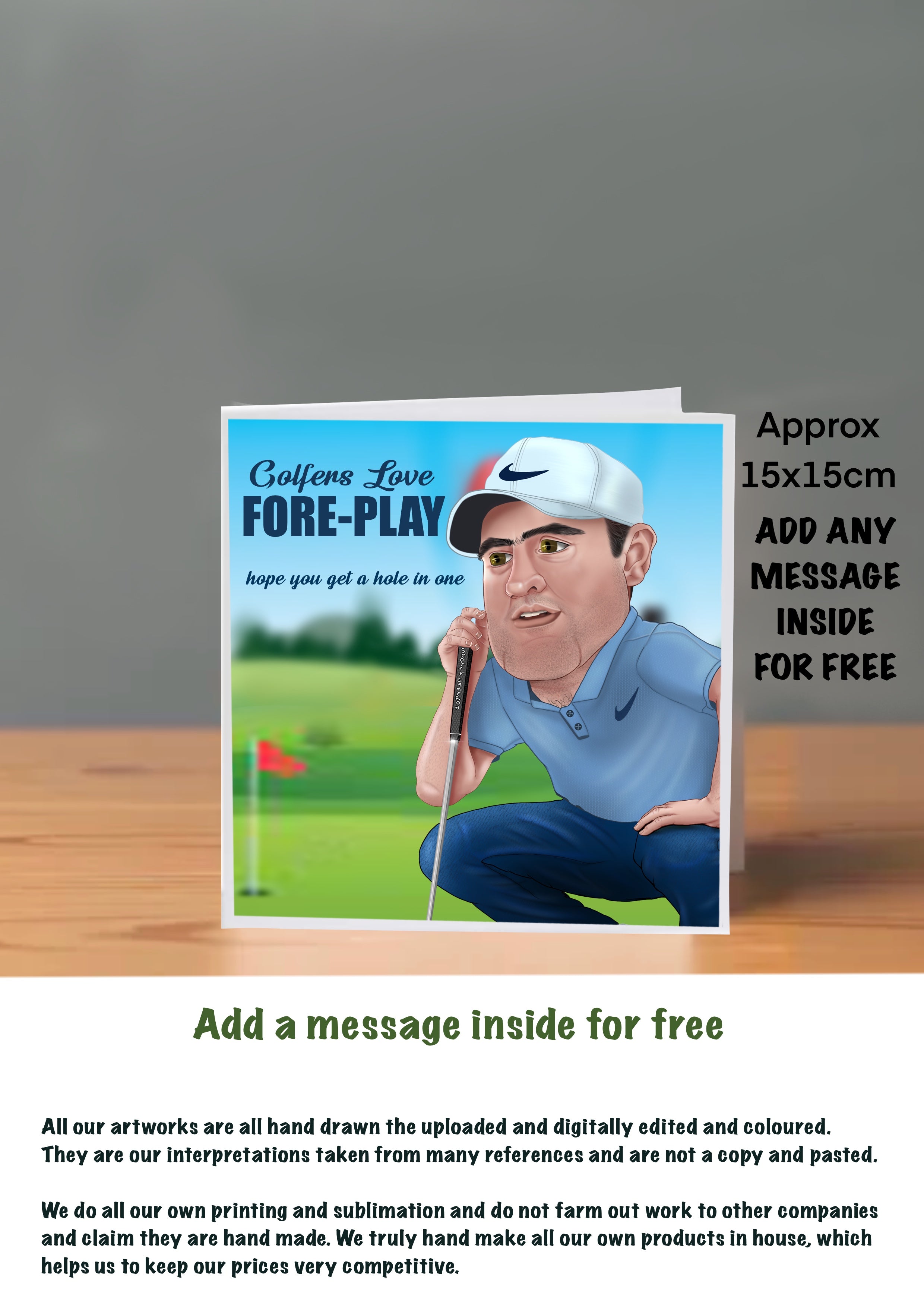 Golf Birthday Cards Scottie Scheffler