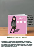 The Traitors Birthday Cards 100% Faithful