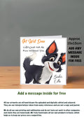 Dog Get Well Soon Cards Border Collie