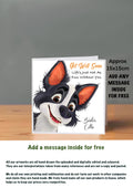 Dog Get Well Soon Cards Border Collie