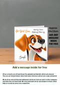 Dog Get Well Soon Cards Beagle