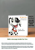 Dog Get Well Soon Cards Dalmation