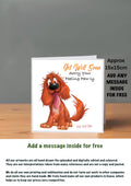 Dog Get Well Soon Cards Irish Red Setter