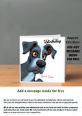 Dog Cards 15x15 Birthday Cards Great Dane