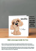 Dog Cards 15x15 Birthday Cards cockapoo