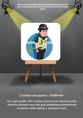 Scot Squad Coasters  Officer Karen