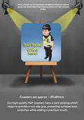 Scot Squad Coasters  Officer Karen