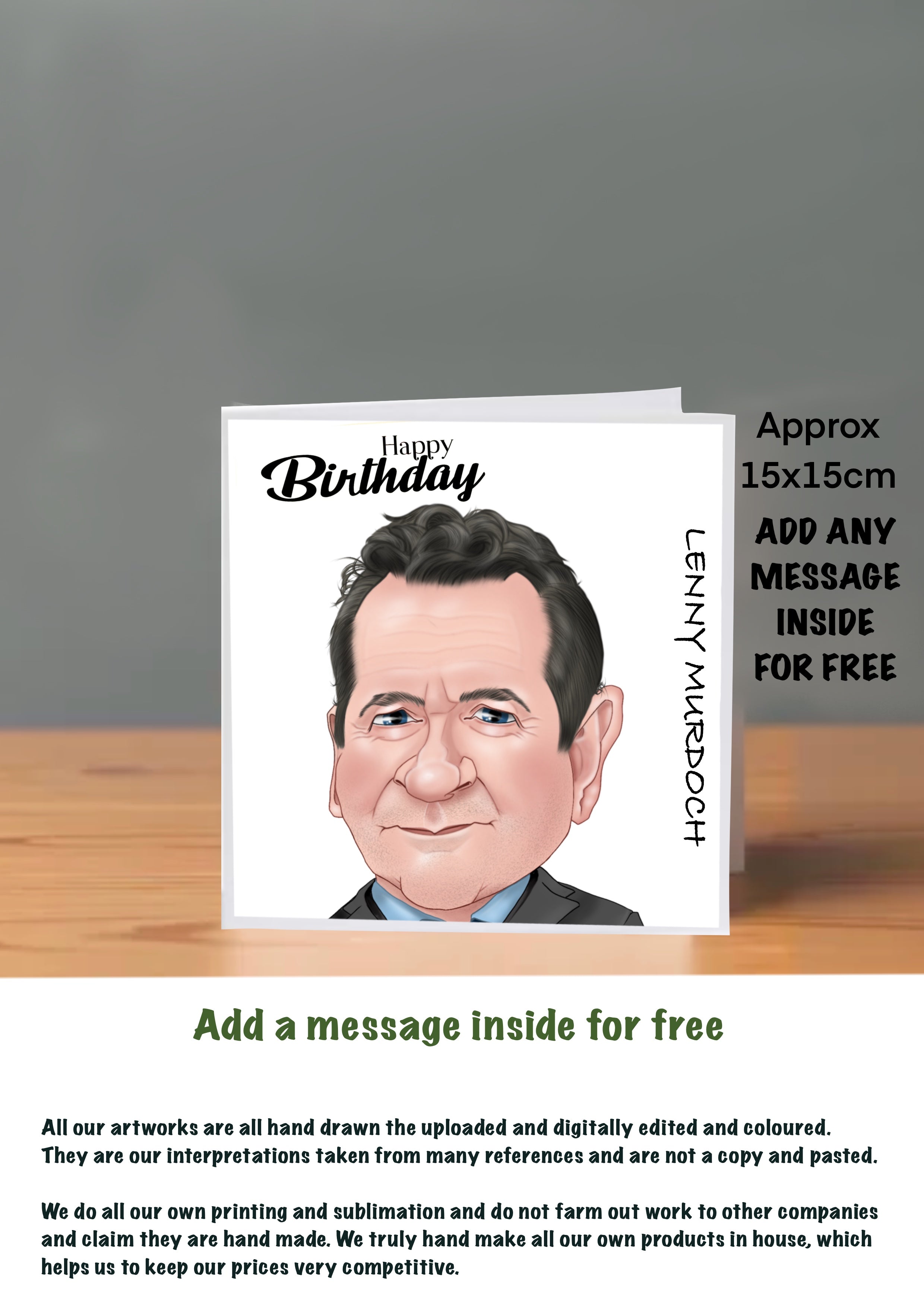 River City Birthday Cards Lenny Murdoch