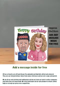 Two Doors Down Cards 15x15 Birthday Anne-Marie and Colin