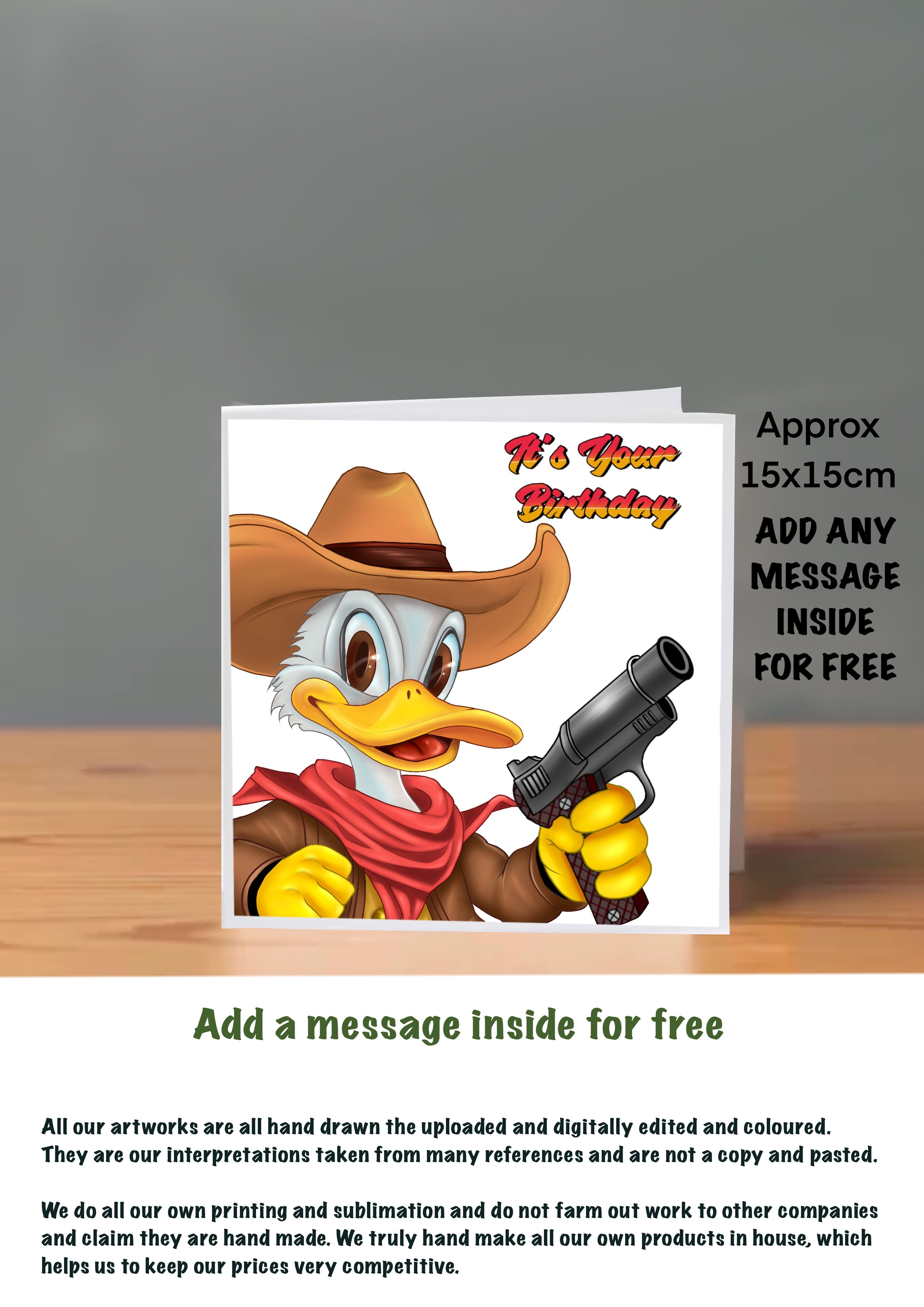 Duck Birthday Cards
