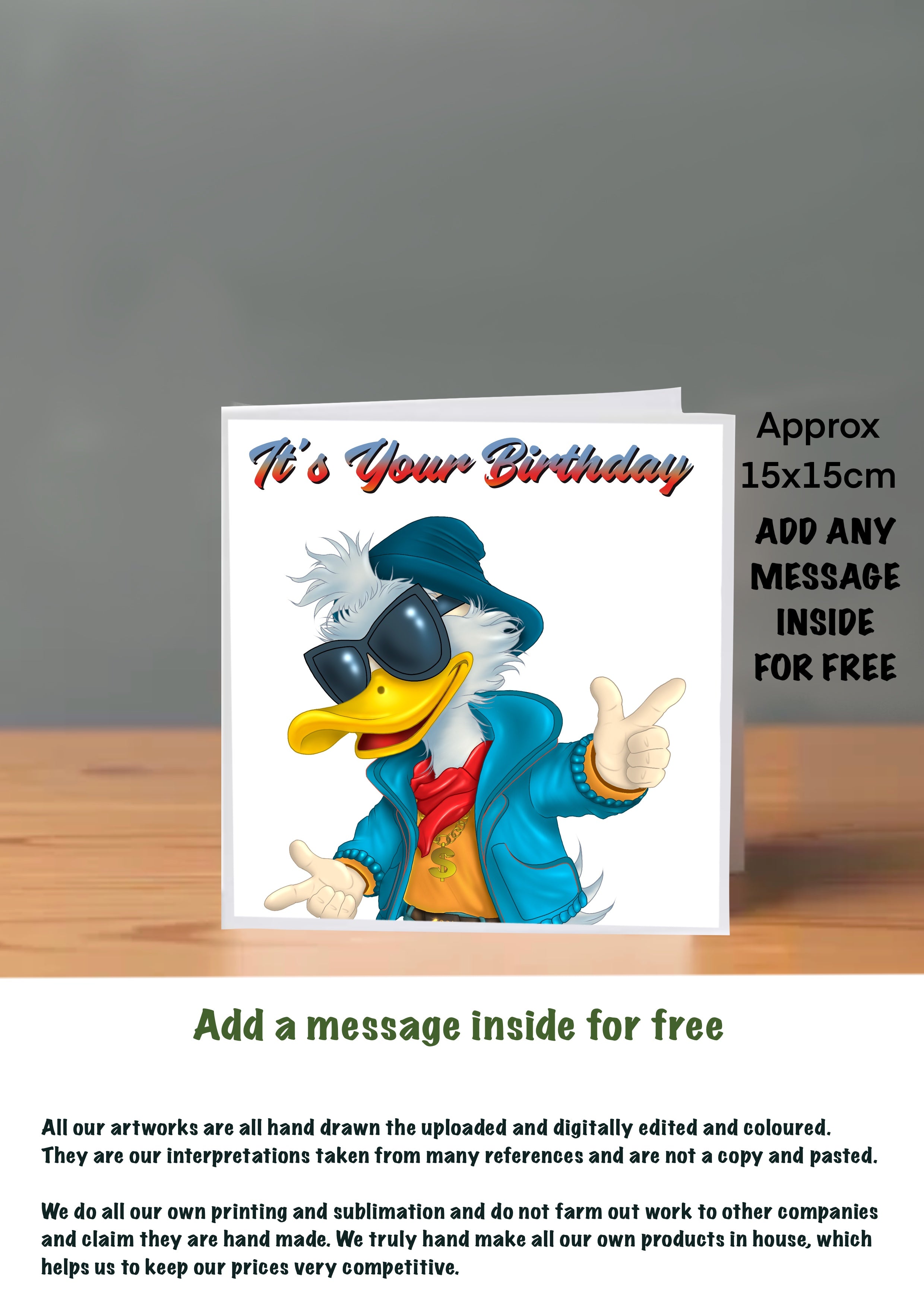 Duck Birthday Cards
