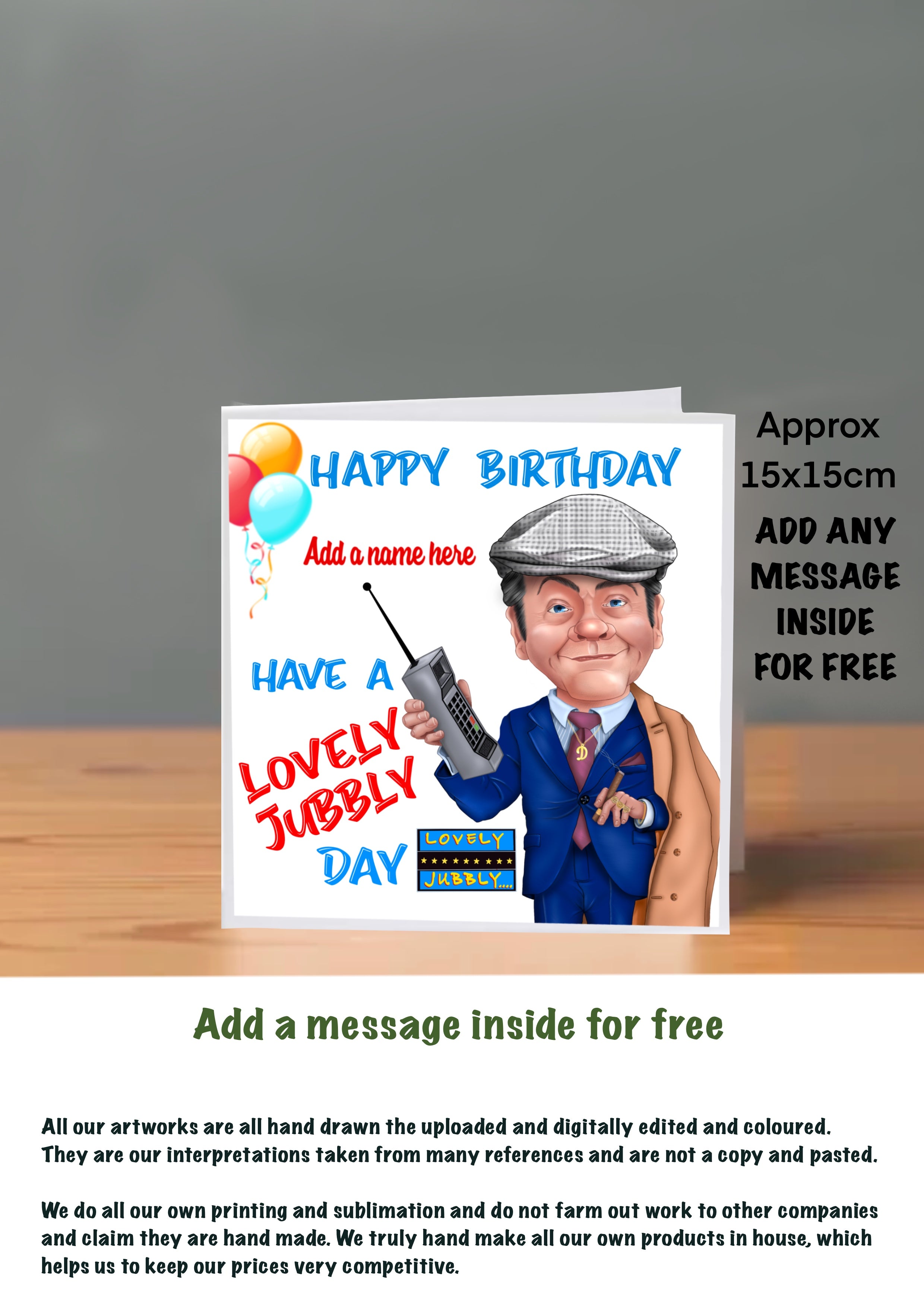 Only Fools And Horses Birthday Cards original hooky street heroes