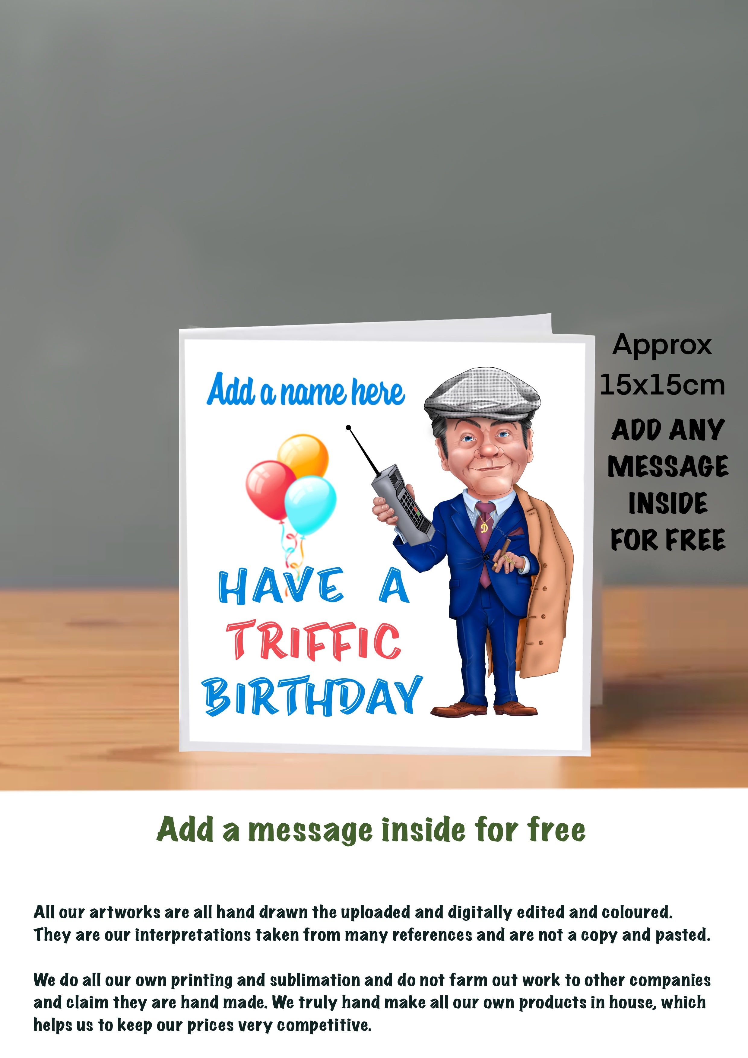 Only Fools And Horses Birthday Cards original hooky street heroes