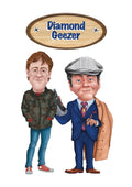 Only Fools And Horses A4 Prints Del Boy