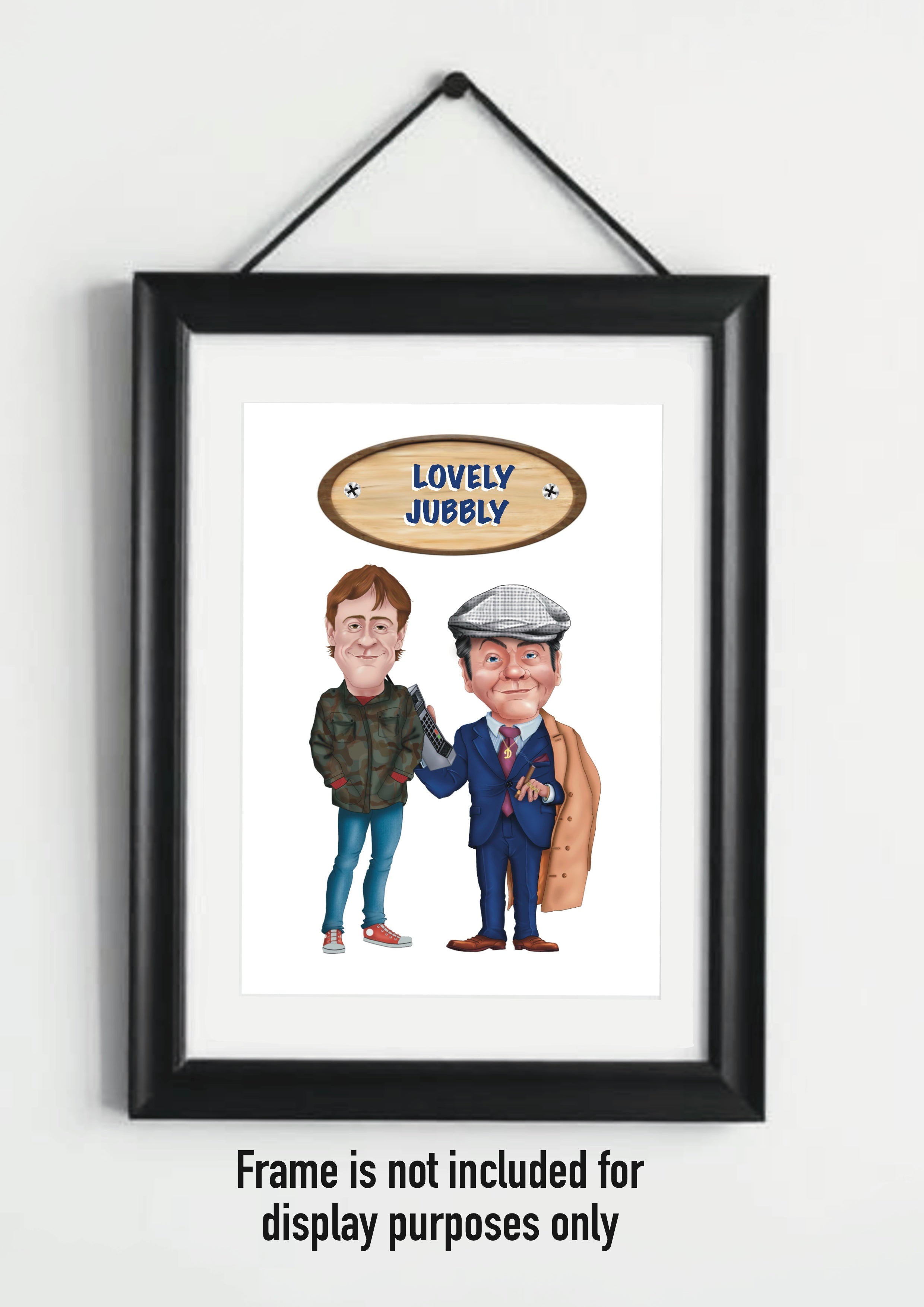 Only Fools And Horses A4 Prints Del Boy and Rodney