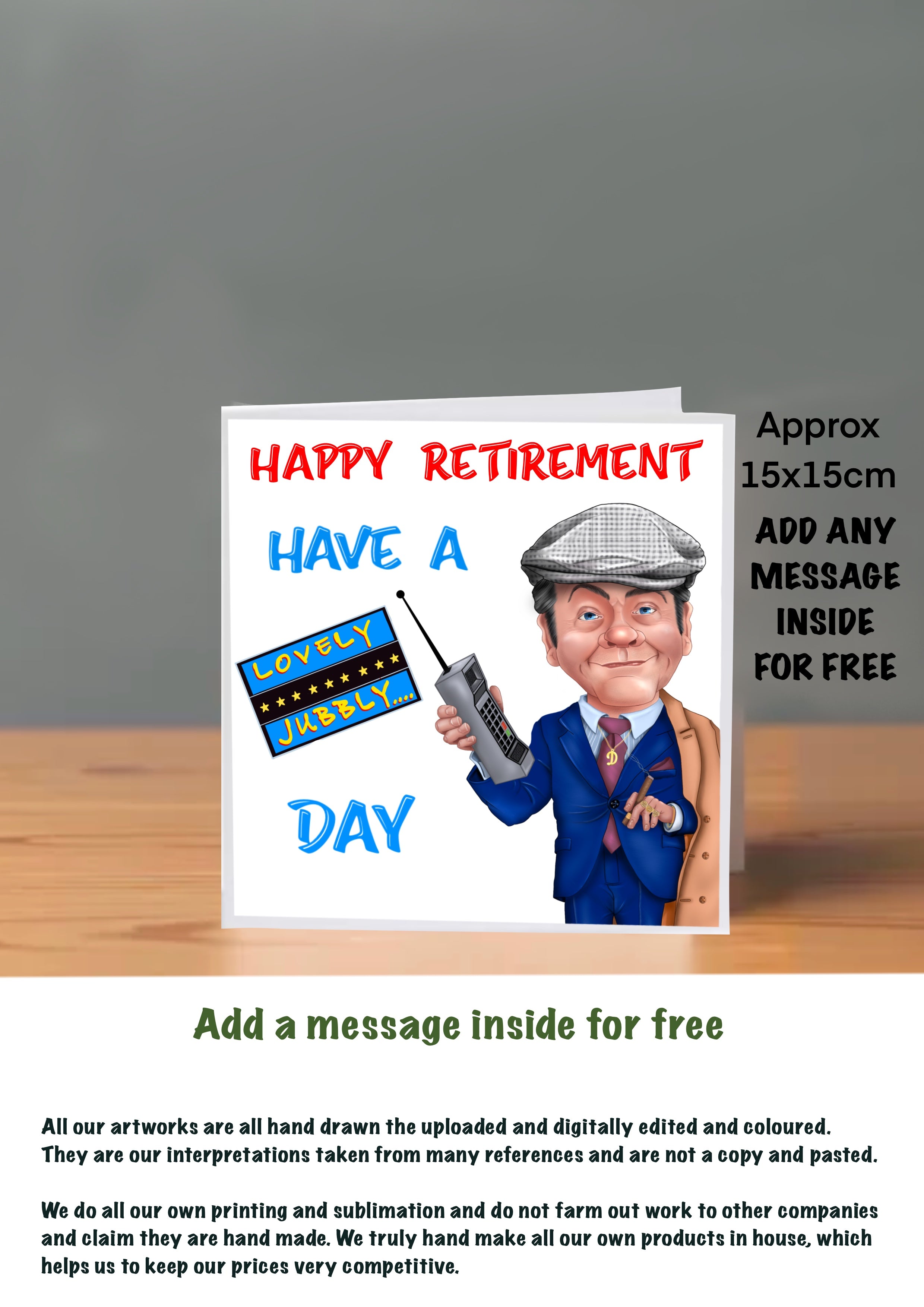 Only Fools And Horses Retirement Cards