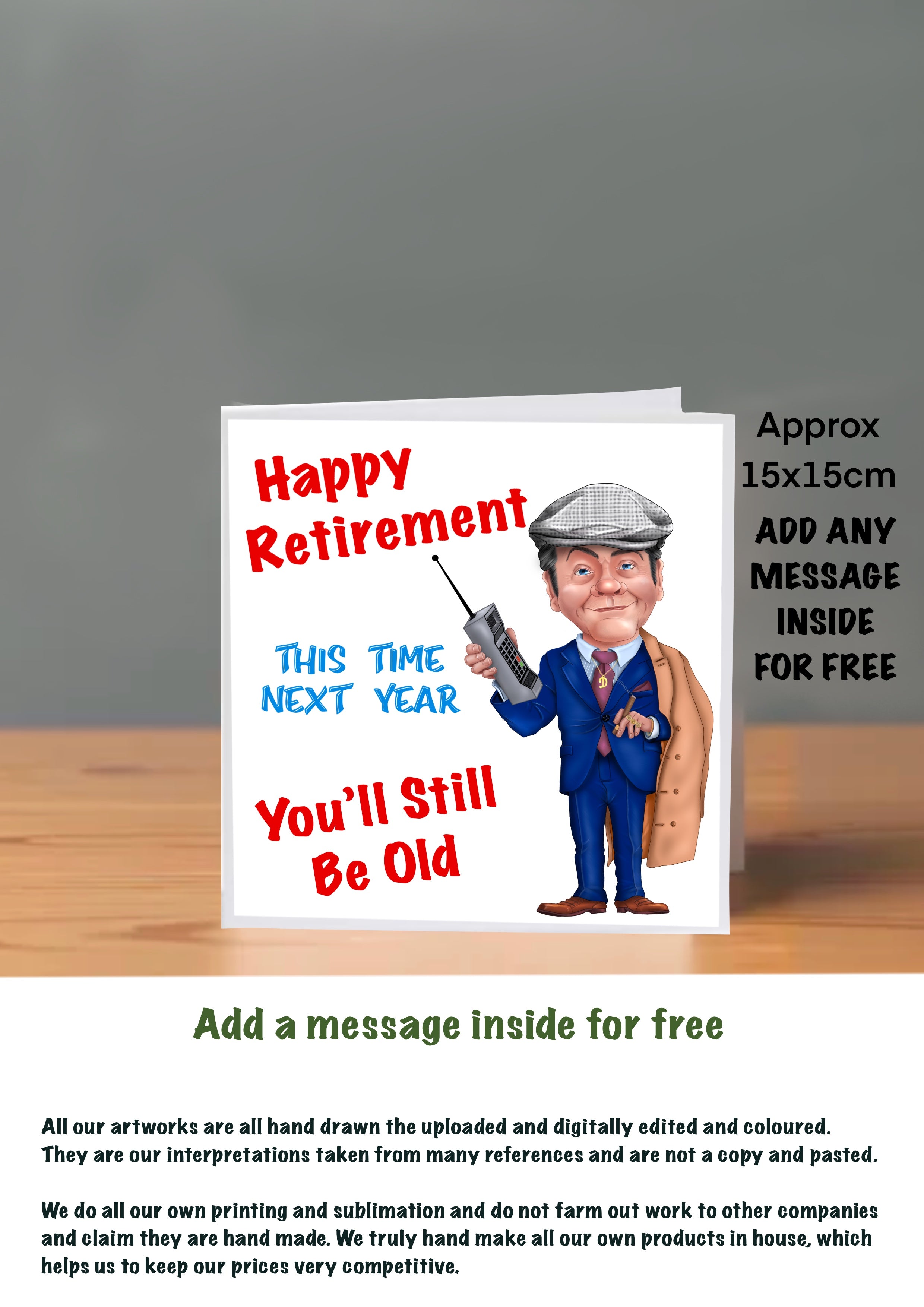 Only Fools And Horses Retirement Cards