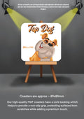 Dog Coasters Border bulldog