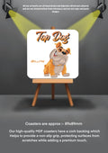 Dog Coasters Border bulldog