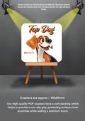 Dog Coasters Border beagle