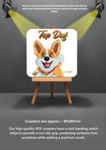 Dog Coasters Border corgi