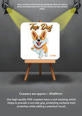Dog Coasters Border corgi
