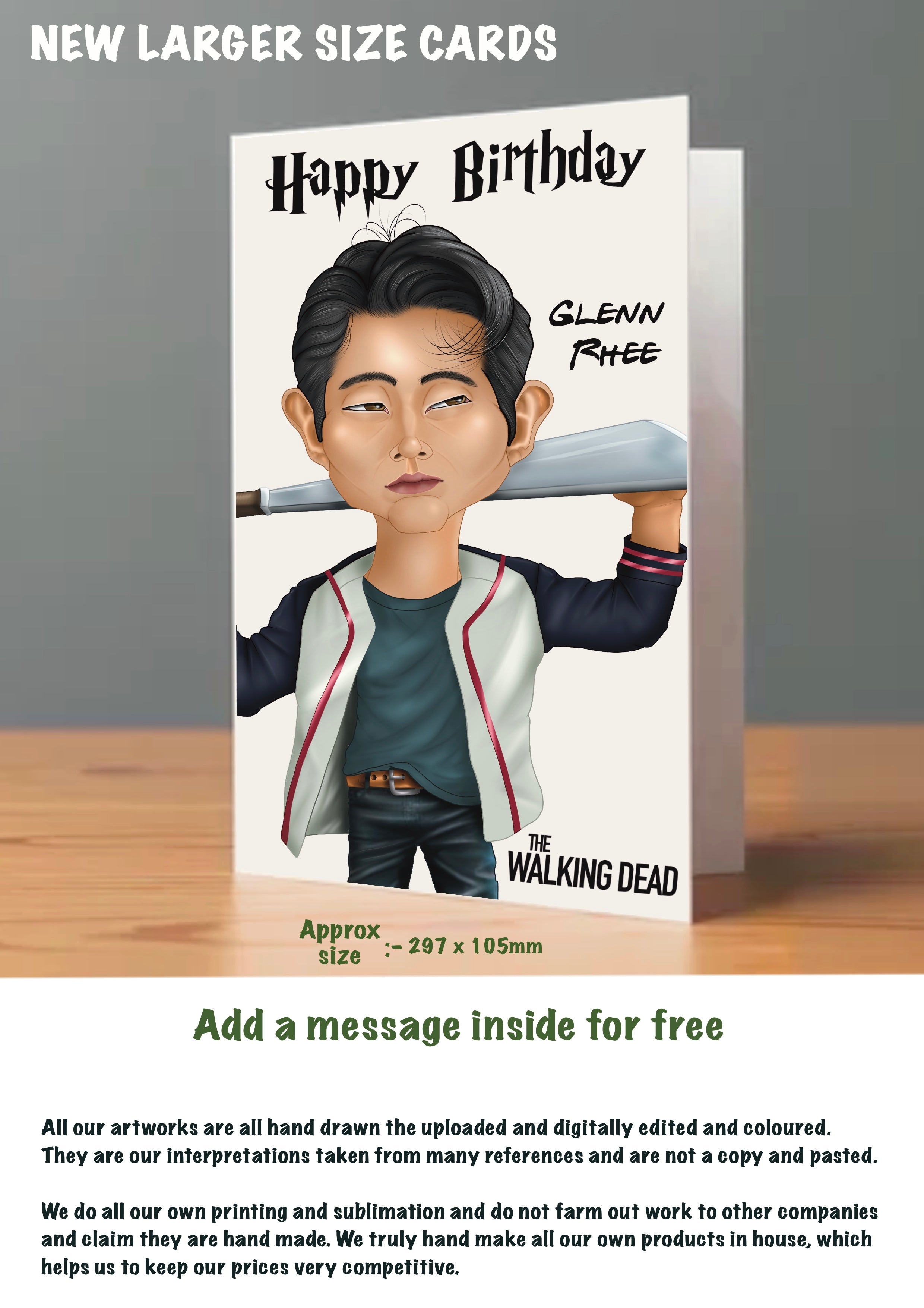 The Walking Dead Birthday Cards