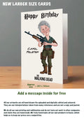 The Walking Dead Birthday Cards