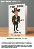 The Walking Dead Birthday Cards