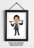 The Walking Dead A4 Prints