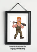 The Walking Dead A4 Prints