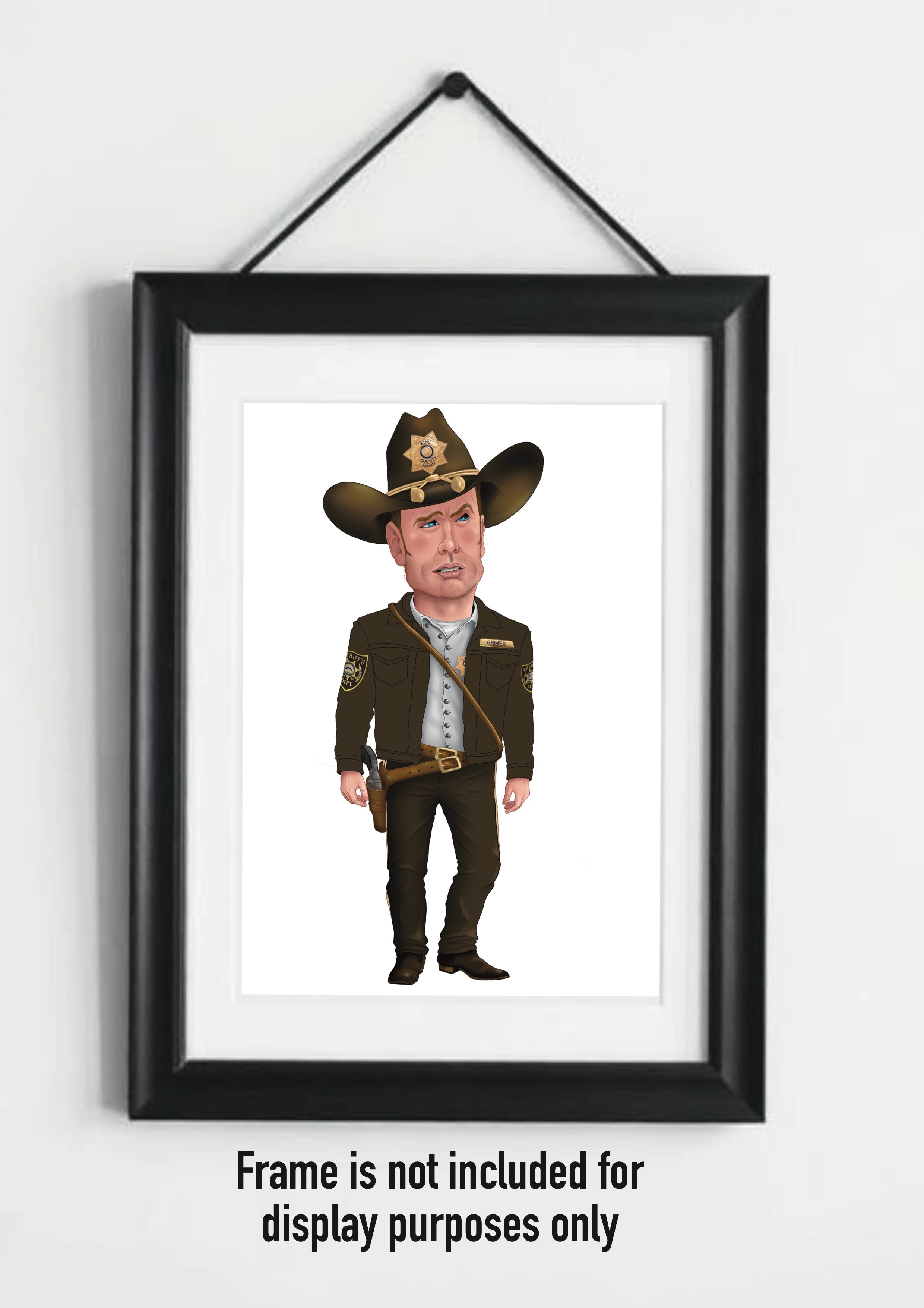 The Walking Dead A4 Prints