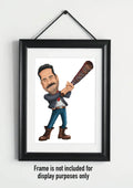 The Walking Dead A4 Prints