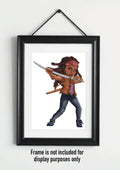 The Walking Dead A4 Prints