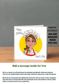Chef Cards For Her Birthday