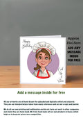 Chef Cards For Her Birthday